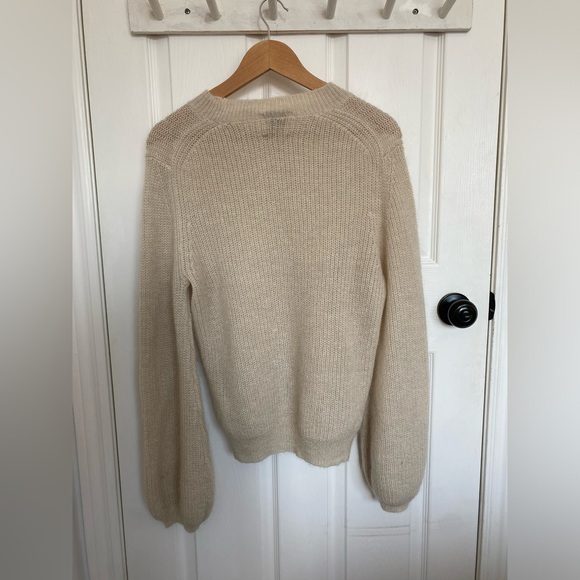 ARITZIA Little Moon Gardenia Wool Sweater - Picture 8 of 14